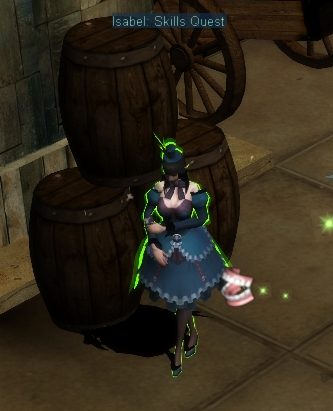Isabel Skill Quest NPC