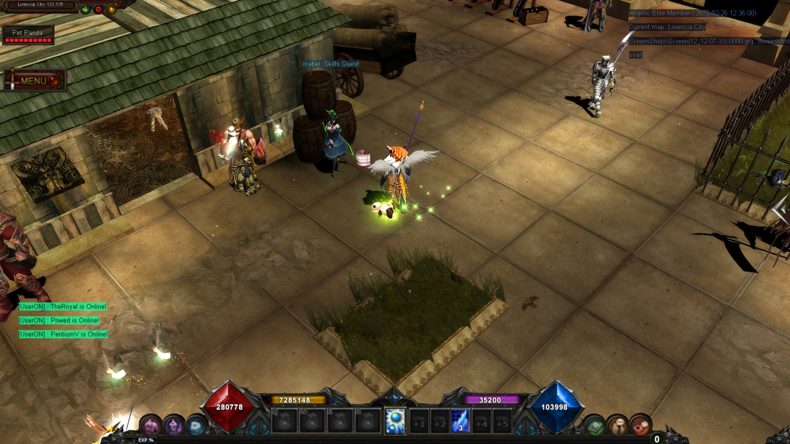 Lorencia Skill Quest